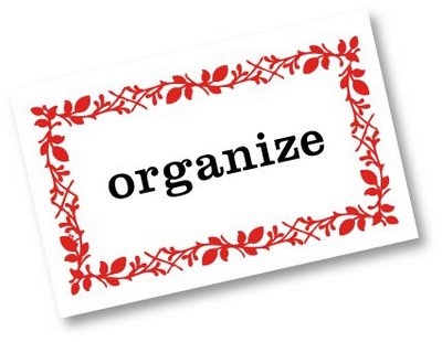 Tips for getting organized at home