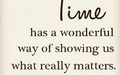 Time is the currency of life.