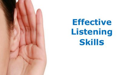 Be an active listener.