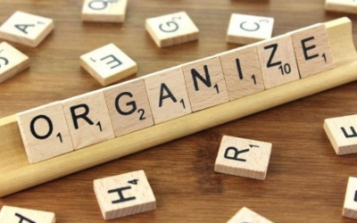 Getting organized requires forming new habits.