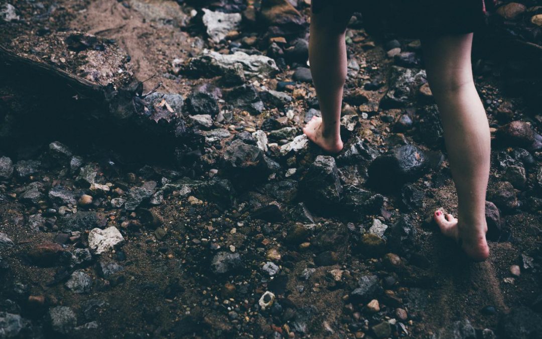 woman walking