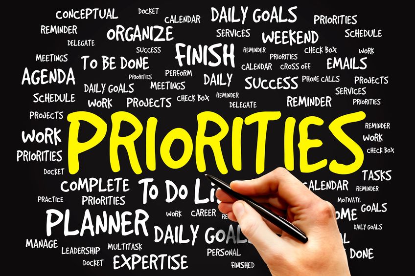 Whose priorities are in your planner?