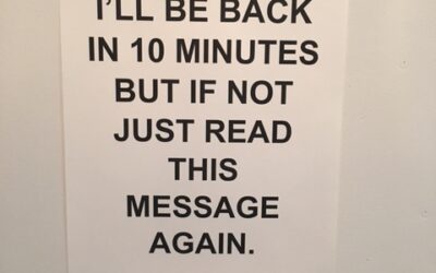 Interruptions can be avoided or controlled.