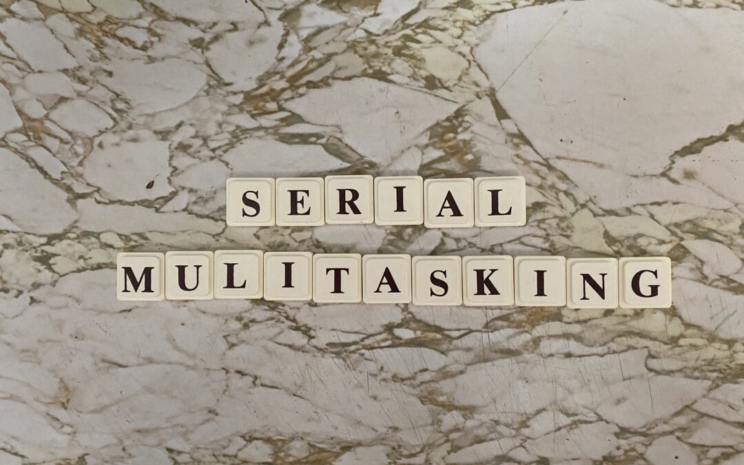 “Serial multitasking” reduces performance.