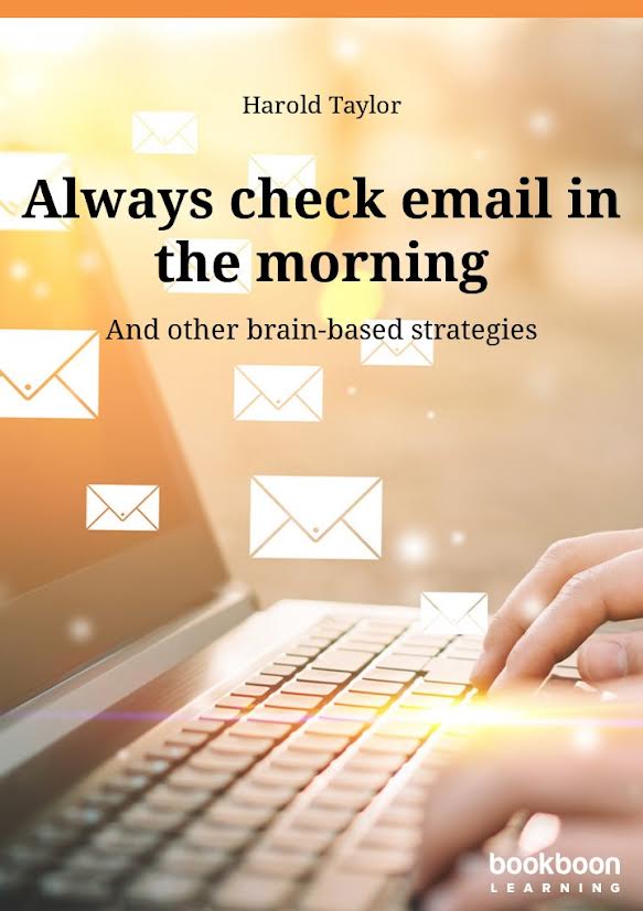 always check email in the morning - cover